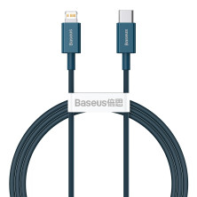 Кабель Baseus Superior Series Fast Charging Data Cable Type-C to Lightning PD 20W 1m Синій
