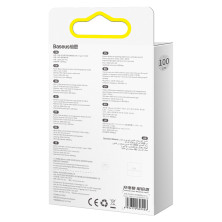 Кабель Baseus Dynamic Series Fast Charging Data Cable USB to Type-C 100W 20V 5A 1m Белый