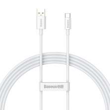 Кабель Baseus Superior Series Fast Charging Data Cable USB to Type-C 100W 20V 5A 1.5m Білий