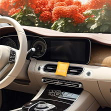 Ароматизатор в машину Baseus Margaret Car Air Freshener с ароматом Pomelo Coast Желтый