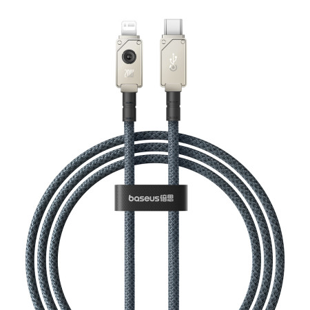 Кабель Baseus Unbreakable Series Fast Charging Data Cable Type-C to Lightning PD 20W 1m Серый