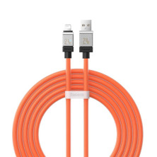 Кабель Baseus CoolPlay Series Fast Charging Cable USB to Lightning 2.4A 2m Помаранчевий