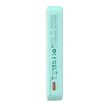 УМБ Baseus MagPro Magnetic Bracket Wireless Fast Charge 5000mAh 20W 2.4A QC3.0+PD3.0 з Бездротовою зарядкою Qi 15W Блакитний