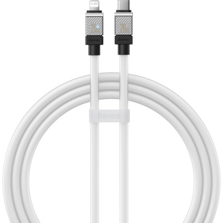 Кабель Baseus CoolPlay Series Fast Charging Data Cable Type-C to Lightning PD 20W 1m Белый
