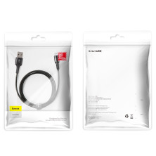 Кабель Baseus Halo Data Cable USB to Lightning 2.4A 0.5m Черный