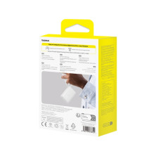 УМБ Baseus PicoGo Digital Display 10000mAh 45W 3A з технологією QC3.0+PD3.0 і Type-C кабелем 45W Білий