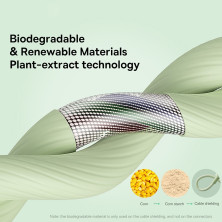 Кабель Baseus Habitat Series Fast Charging Data Cable USB to Lightning 2.4A 1m Салатовий