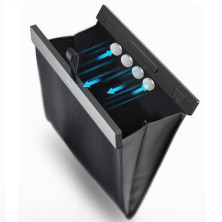 Автомобільний органайзер Baseus Large Garbage Bag for Back Seat контейнер для сміття на спинку сидіння Чорний