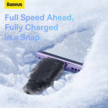 Кабель Baseus Pudding Series Fast Charging Data Cable USB to Lightning 2.4A 1.2m Черный