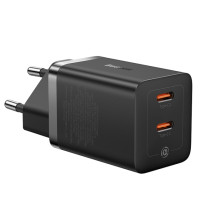 Сетевое зарядное устройство Baseus GaN5 Pro PD3.0 40W 2Type-C 3A Черный