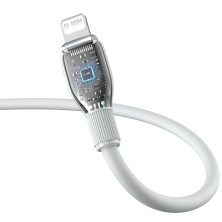Кабель Baseus Pudding Series Fast Charging Data Cable Type-C to Lightning PD 20W 1m Белый