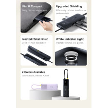 USB-хаб Baseus 6in1 Dual Fast Charging 6-Port Type-C HUB Adapter Type-C to USB3.2*1, USB2.0*1,Type-C3.2*2, Type-C(PD)*1, 4KHDMI Черный