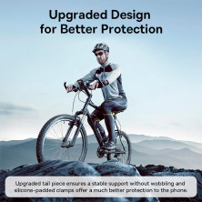 Тримач телефону на велосипед Baseus QuickGo Series Bike Phone Mount Чорний