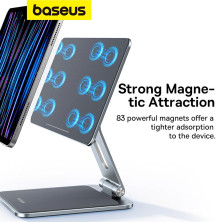 Підставка для iPad 12,9" Baseus MagStable Series Magnetic Tablet Stand Сірий