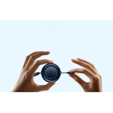 Кабель Baseus Bright Mirror 2 Series Retractable 3-in-1 Fast Charging Data Cable USB to Lightning+Type-C+MicroUSB 3.5А 1.1m Синій