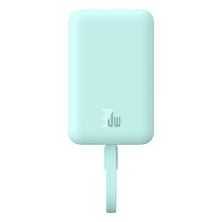 УМБ Baseus Magnetic Mini Wireless Fast Charge 10000mAh 30W 3A QC3.0+PD3.0 з функцією MagSafe та Qi 15W і Type-C 30W кабелем Блакитний
