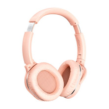 Бездротові Bluetooth навушники Baseus Encok D02 Pro Рожевий
