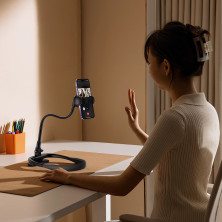 Тримач для телефону на шию Baseus ComfortJoy Series Neck Phone Holder Чорний