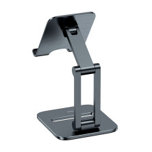 Підставка для телефону настільна Baseus Desktop Biaxial Foldable Metal Stand for Phones Сірий