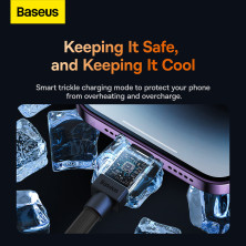 Кабель Baseus CoolPlay Series Fast Charging Data Cable Type-C to Lightning PD 20W 1m Черный