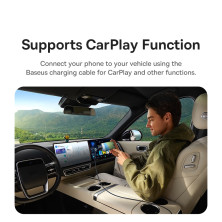 Кабель Baseus Flash 2 Series Fast Charging Data Cable USB to Type-C 100W 20V 5A 2m Чорний