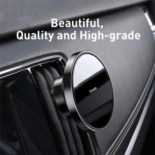 Автотримач для телефона Baseus NeoGravity Magnetic Car Mount на торпедо і в повітропровід Чорний
