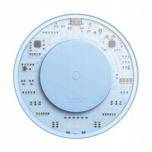 Бездротовий зарядний пристрій Baseus Simple 2 Wireless Charger з технологією Qi 15W Блакитний