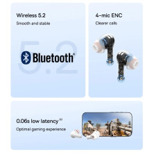 Беспроводные Bluetooth наушники Baseus Bowie M1 с функцией шумоподавления ANC Черный