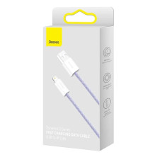 Кабель Baseus Dynamic 2 Series Fast Charging USB to Lightning 2.4A 2m Фіолетовий