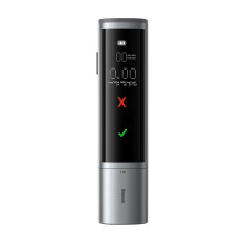 Алкотестер цифровой портативный Baseus SafeJourney Pro Series Breathalyzer Серый