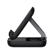 Подставка для телефона настольная Baseus Seashell Series Folding Phone Stand Черный