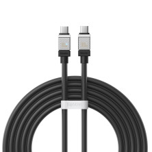 Кабель Baseus CoolPlay Series Fast Charging Data Cable Type-C to Type-C 100W 20V 5A 2m Черный