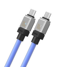 Кабель Baseus CoolPlay Series Fast Charging Data Cable Type-C to Type-C 100W 20V 5A 1m Синий