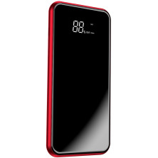 УМБ Baseus Full Screen 2in1 Bracket 8000mAh 2A с Беспроводной зарядкой Qi 5W Черно-Красный