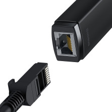 USB Переходник Baseus Lite Series Ethernet 1000 Mbps Type-C to RJ45 Черный