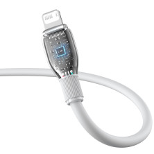 Кабель Baseus Pudding Series Fast Charging Data Cable USB to Lightning 2.4A 2m Білий
