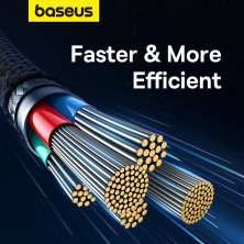 Кабель Baseus Unbreakable Series Fast Charging Data Cable Type-C to Lightning PD 20W 1m Серый