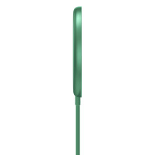 Беспроводное зарядное устройство Baseus Simple Mini Magnetic с функцией MagSafe и Qi 15W Зеленый