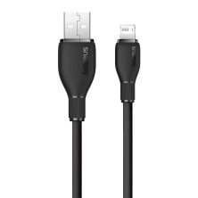 Кабель Baseus Pudding Series Fast Charging Data Cable USB to Lightning 2.4A 1.2m Черный