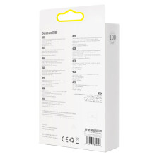 Кабель Baseus Dynamic Series Fast Charging Data Cable Type-C to Type-C 100W 20V 5A 1m Сірий