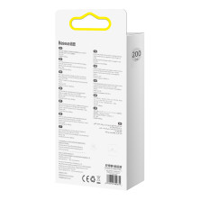 Кабель Baseus Explorer Series Auto Power-Off Fast Charging Data Cable Type-C to Lightning PD 20W 2m Синий