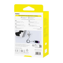 Кабель Baseus Silky Series Fast Charging Data Cable USB to Lightning 2.4A 2m Чорний
