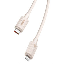 Кабель Baseus Habitat Series Fast Charging Data Cable Type-C to Lightning PD 20W 2m Розовый