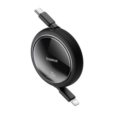 Кабель Baseus Free2Pull Retractable Fast Charging Data Cable Type-C to Lightning PD 20W 1m Черный