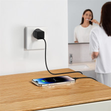 Мережевий зарядний пристрій Baseus GaN5 Fast Charger 1C PD3.0 20W Type-C 3A Чорний