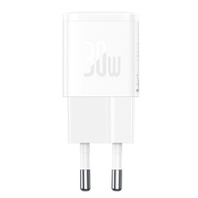 Мережевий зарядний пристрій Baseus Cube Pro GaN5 Fast Charger 1C PD3.0 30W Type-C 3A Білий
