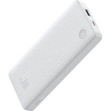 УМБ Baseus Airpow Lite 10000mAh 15W 3A USB+Type-C Білий