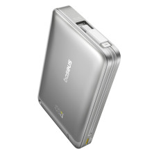 УМБ Baseus Nomos Qi2 Kickstand Magnetic 10000mAh 45W QC3.0+PD3.0 с функцией MagSafe и Qi2 15W и Type-C кабелем 45W Серый