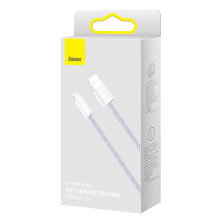 Кабель Baseus Dynamic Series Fast Charging USB to Lightning 2.4A 1m Фиолетовый
