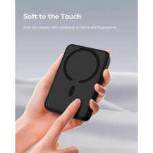 УМБ Baseus Magnetic Mini Wireless Fast Charge 2in1 10000mAh 30W 3A QC3.0+PD3.0 з Бездротовою зарядкою Qi 15W Чорний